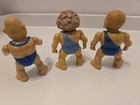 Vintage Playskool Definitely Dinosaurs Caveman 1987 Lot Of 3 Cavemen Figures 