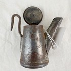 Antique Mining Teapot Style Wick Oil Lamp