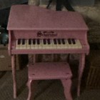 Schoenhut Pink 25-key Toy Piano Instrument Piano With Matching Bench