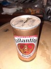 Ballentine Beer Empty Opened 12 Oz Zip Top Straight Steel Beer Can
