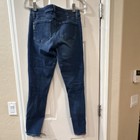 Paige Verdugo Skinny Jeans Dark Wash Stretch Mid Rise Blue Denim 5-pocket 27  j3