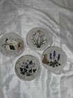 Coasterstone Set Of 4 Vintage Stone Coasters Wildflowers  