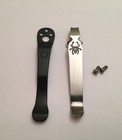 Titanium Deep Carry Pocket Clip For Spyderco Paramilitary 2 Delica 4 Frn Para 3