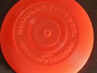 Vintage Toy  8 3 4  Across 1966 Wham-o Red Regular Frisbee