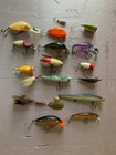 Lot Of 16 Vintage Fishing Bass Lures Heddon And Other Brands
