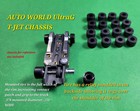 Auto World Ultra G Tjet Full Rim Wide Rear Silicone 16 Tires Afx Aurora Slot Car