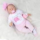 22   Reborn Newborn Dolls Silicone Vinyl Lifelike Baby Realistic Girl Doll Gift
