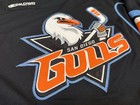 San Diego Gulls Game Worn Used Ahl Ccm Authentic 18 19 Jersey 56 Ducks