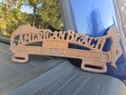 American Beach Fla  Negro Ocean Playground Cast Historical Plate 1