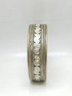 Rare Antique Moroccan Berber Silver Cuff Bracelet Handcrafted Tuareg Design