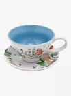 Disney Alice In Wonderland Ceramic Teacup And Saucer Set New In Box