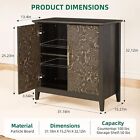 32  Sideboard Buffet Cabinet With Storage Buffet Table Adjustable Shelf Kitchen