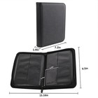    160 Cards Pocket Trading Card Binder 4 Pocket Trading Card Album Folder Case