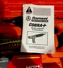 Ramset Cobra  Complete Powder Actuated Fastening Tool Kit Everything Pictured 