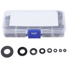 500pcs Plastic Nylon Flat Spacer Washer Insulation Gasket Ring For Screw Bolt