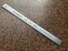 Vintage Brown   Sharpe 6  Flexible Tempered Rule  599-323-605     usa   