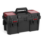 Hyper Tough 16-inch Toolbox     Heavy-duty Resin Storage With Padlock Security