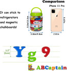 Magnetic Letters Numbers Alphabet Abc 123 Fridge Magnets Preschool Educationa   