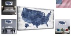 High-quality Nautical Canvas Print Of Usa - 24x48 Wall Art For Living Spaces