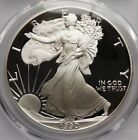 1990-s Proof Silver Eagle Dollar - Pcgs Pr69dcam  1 Oz Fine Silver  1 Coin