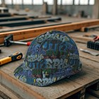 Brick Wall Graffiti - 20  X 38  Hydrographic Film Hydro Dipping