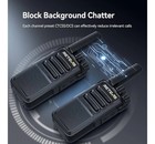 Rt68 Walkie Talkies With Earpiece  Portable Frs Two-way Radios Rechargeable    