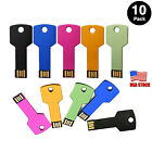 10pcs 16gb Usb 2 0 Flash Drive Thumb Drive Storage U Disk Metal Key Memory Stick