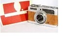 Camera Replacement Skin Cover Leather W video Instr   canon Demi    From Japan
