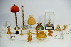 Vtg Lot Dollhouse Miniature Electric Wired Floor Table Lamps Untested Read