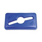 Rubbermaid Slim Jim Station Recycling Combo Lid