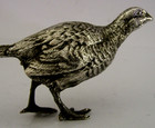 5 Inch 140g Sterling Silver Pheasant Bird Figure 1977 Hunting Shooting Animal