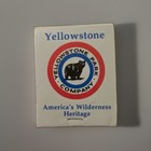 Yellowstone Park Company Wyoming Vintage Bicentennial Matchbook 1970 s Unstruck