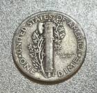 1942 Silver Mercury Dime  Album Filler    free Shipping   