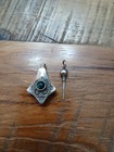 Vintage Sterling Silver Perfume Snuff Bottle  Pendant 925 Isreal Charm 