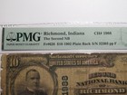  10 1902 Richmond Indiana In National Currency Bank Note Bill  1988 F12 Pmg
