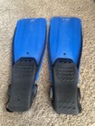 Us Divers Snorkle Swim Fins Blue Ml xl Mens Size 9-13