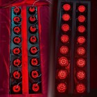 16 Flat Amber Front Air Cleaner Led Light Bar With Bracket For Peterbilt Trucks