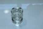 Vintage Glass Bottle Stopper With Taper At Bottom Wine Stopper Barware Decanter 