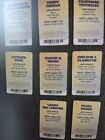 Dave   Busters Spongebob Arcade Game 8 Card Set Without Gary  barcoded 