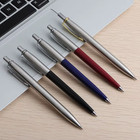 2022 New Ballpoint Pen Office Commercial Press Metal Pens Gift Automatic Ball Pe