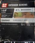 New  Grip-rite  8 X 1-5 8   2 Phillips Bugle Head Coarse Thread Screws 5 Lb  Box