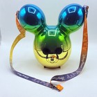New Disney Parks Mickey Balloon Popcorn Bucket Blue Green Gold Sunset - New