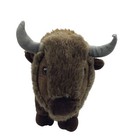 Miyoni Aurora World Buffalo Bison Plush Stuffed Animal Toy Soft Cuddly 14  X 10 