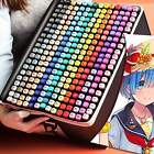 Xyhlc-168 Color Dual Tipped Sketch Art Marker Set Double-ended Markers Coloring