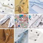 200 Sets Snap Button Kit  9 5mm 10 Colors Snaps For Clothing  Snap Fastener T