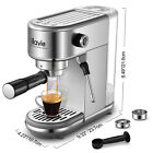 Espresso Machine 20 Bar Fast Heat Cappuccino Coffee Maker With Milk Frother