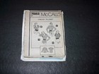 Mccall s Pattern 7883 Misses  Pullover Blouse W round Or V-neck 4 Styles  18  Uc