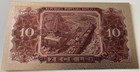10 Lei 1952 Communist Romania Superb Polymer Silver Plated Reproduction Copy