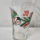 Bob s Big Boy Restaurant   Bakery Wreath Holidays Christmas Glass Cup