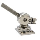 Shakespeare 6187 Sleek   Compact Stainless Steel Rotatable 4-way Ratchet Mount